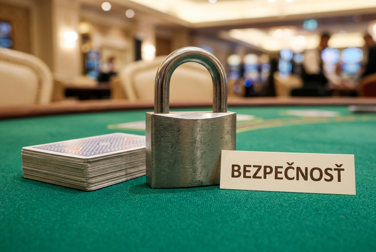 Symbol bezpečnosti a zodpovedného hrania v online kasíne